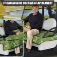 thumbnail image 5 of Whosucclay Love Golf Golf Cart Seat Cover, Breathable Golf Cart Seat Protector 4 Front Pockets Anti‑Fade Golf Seat Cover for More 2 Person Seats, 5 of 7