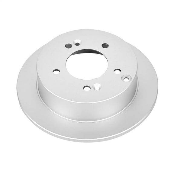 Power Stop Rear One Geomet Coated Brake Rotor JBR959EVC Fits 2009 Hyundai Sonata