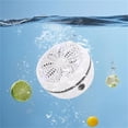 thumbnail image 5 of Dxssxc Automatic Fruit and Vegetable Washer, Rechargeable Produce Cleaner for Kitchen Use, Portable Food Sanitizer for Berries, Leafy Greens, Cleaning Device for Home and Travel, 5 of 6