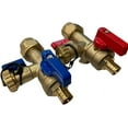 3/4 in. PEX B Tankless Water Heater Isolation Service Valve with