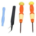 thumbnail image 1 of Outil de Remplacement de Contrôleur, Kit d'Outils de Réparation de Joystick Portable Professionnel Pratique pour Contrôleur N-Switch Noir, 1 of 8