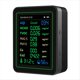 thumbnail image 1 of Detector de Calidad del Aire 12 en 1, Probador de Temperatura, Humedad, Tiempo, CO, CO2, Curva, COVT, , PM2.5 y PM10, Color Negro., 1 of 5