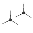 thumbnail image 2 of Main Brush HEPA Filter Side Brush Replacement Accessories Kits for R1 Robot Vacuum Cleaner, 2 of 4