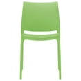 thumbnail image 6 of 32" Green Outdoor Patio Solid Dining Chair, 6 of 8