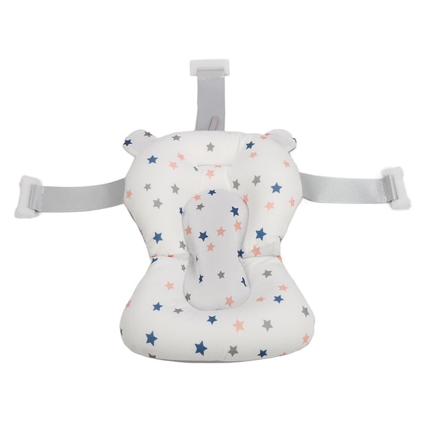 Almohadilla de baño para bebé, portátil, antideslizante, cómoda, suave, flotante, para baby shower