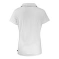 thumbnail image 3 of Women's Cutter & Buck  White Kansas State Wildcats Vault Daybreak Eco Recycled V-Neck Polo, 3 of 3