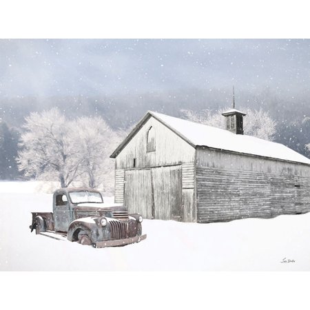 Whites and Blues of Winter Poster Print - Lori Deiter
