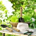 thumbnail image 6 of Pure Garden 8-Piece Gardening Hand Tool Set with Canvas Tote (Beige), 6 of 7
