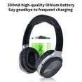 thumbnail image 5 of Oggfader Wireless Headphones Head Mounted Bluetooth Wireless Earphones With Long Lasting Battery Life Call Noise Reduction High Definition Sound Quality Bluetooth Earphones Black, 5 of 6