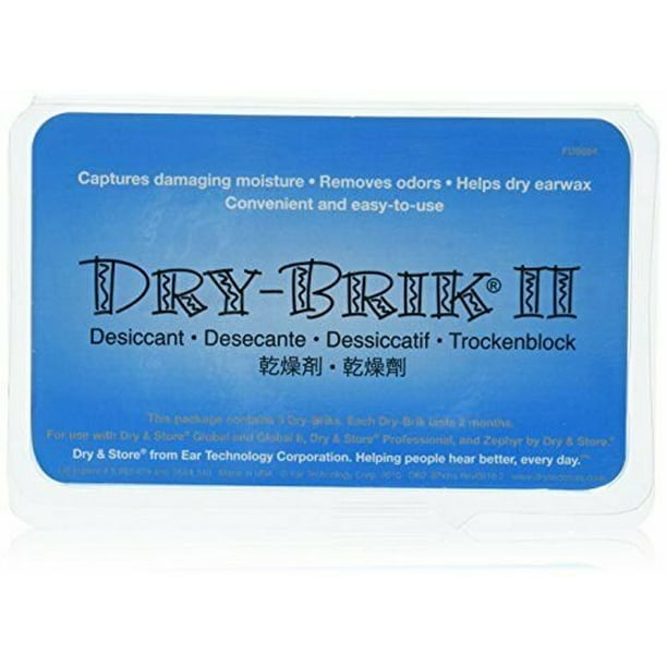 NEW DryBrik II Desiccant Blocks dry and store (3 Pack)