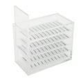 thumbnail image 2 of Caja de almacenamiento de 5 capas para extensiones de pestañas, organizador de maquillaje y exhibición de pestañas postizas., 2 of 14