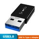 thumbnail image 1 of Adaptador hembra a USB 3.0 macho Cable adaptador de conector USB C a USB A, 1 of 9