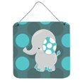 thumbnail image 1 of "Treasures Polkadot Grey Metal Print, 6"" x 6"", Multicolor" Caroline's Treasures BB6837DS66, 1 of 1