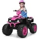 thumbnail image 1 of Cuatriciclo Eléctrico ATV para Niños Costway Rosa con Música Luces LED Batería Velocidad Alta Baja, 1 of 9
