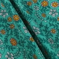 thumbnail image 7 of CAIXIA Womens Bohemian Print Loose Long Sleeve Cardigan, Lightweight Casual Beach Holiday Vacation Cover Up Top,Mint Green, 7 of 7