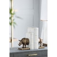 thumbnail image 4 of A&B Home Rhinoceroses Bookend - 2-Piece - Copper Finish, 4 of 5