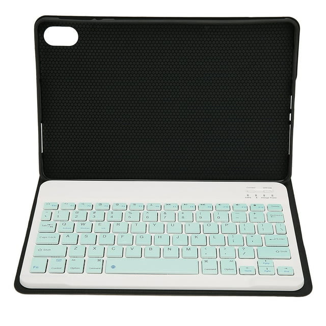 Teclado inalámbrico para tableta, teclado para tableta Bluetooth de 11 pulgadas, teclado para tableta con estuche, teclado para tableta con cubierta de cuero diseñado para precisión