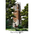 thumbnail image 1 of Michigan State University Beaumont Hall Campus Images Lithographie Imprimée, 1 of 1