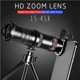 thumbnail image 3 of Zoom Hd Lente De Telescopio Monocular De Metal Zoom De Enfoque Largo Telescopio De Alta Para Teléfonos Inteligentes 45 Piezas Guardurnaity EL012369-00, 3 of 6