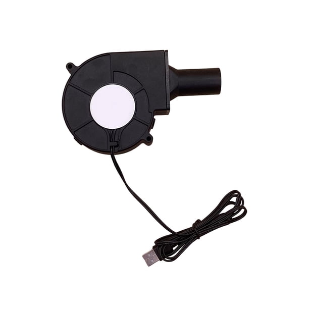 Ventilador para barbacoa USB de 5 V, multiusos, pequeño, para camping y barbacoa al aire libre. USB normal conjunto A