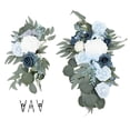 thumbnail image 2 of 2pcs Lifelike Wedding Arch Flowers Fadeless Exquisite Decor with Convenient Clips for Indoors Outdoors, 2 of 7