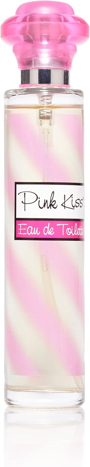 PB ParfumsBelcam Pink Kiss Eau de Toilette Spray for Women, Sweet & Playful Perfume, Light Fragrance, 1.7 fl oz