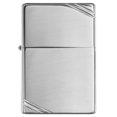 thumbnail image 5 of Zippo Vintage High Polish Chrome with Slashes Pocket Lighter, 5 of 7