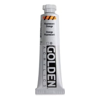 Golden Fluorescent Acrylic Color, 2 oz. Tube, Fluorescent Orange