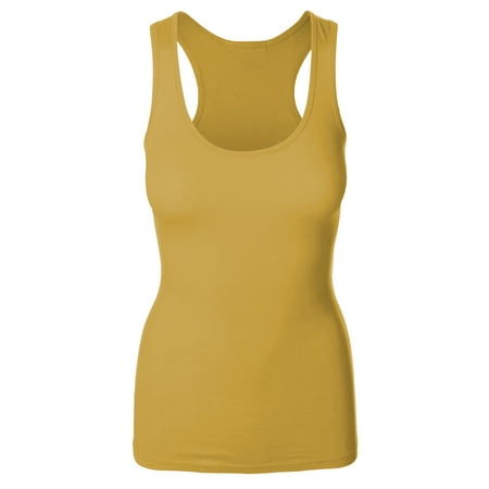 Emmalise Women's Athletic Active Basic Yoga Gym Tank Top Tee Tshirt - Junior Plus Sizes