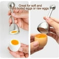 thumbnail image 3 of Bxaolu 2 Pack Egg Cracker Topper, Stainless Steel Egg Opener Eggshell Cutter Kitchen Remover Tool for Raw/Soft Hard Boiled Egg, 3 of 8