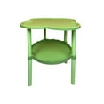 thumbnail image 2 of Uscallm Table Sofa de Rangement Mobile, Table d'Appoint pour avec 4 Rallonges, Table à Collation pour Salon, Petite Table à Café, Table d'Extrémité Portable pour Canapé, Table de Chevet, Étagère en Forme Cloud, 2 of 6