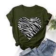 thumbnail image 1 of LSLJS Mode Femmes T-shirt à Manches Courtes Imprimé Saint-Valentin, Hauts Graphiques Originaux, Cadeaux pour Femmes, 1 of 3