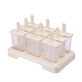 thumbnail image 1 of Molde para Paletas de Helado, Máquina para Hacer Helados, Caja de Hielo con Palito de Plástico, Bandeja para Paletas, Utensilios de Cocina., 1 of 6
