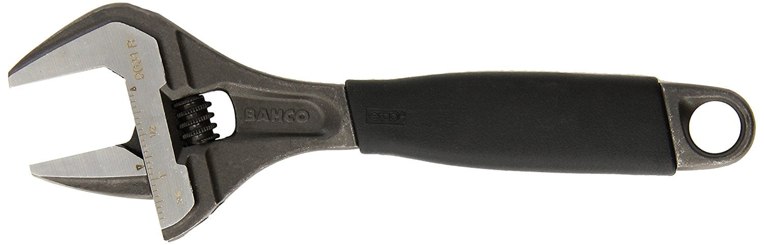 6" Bahco 9070 RP US Black Adjustable/Pipe Wrench Ergo 