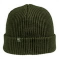 thumbnail image 2 of Blank and Custom Outdoor Cap OC808 Waffle Knit Watch Cap-Olive, 2 of 3