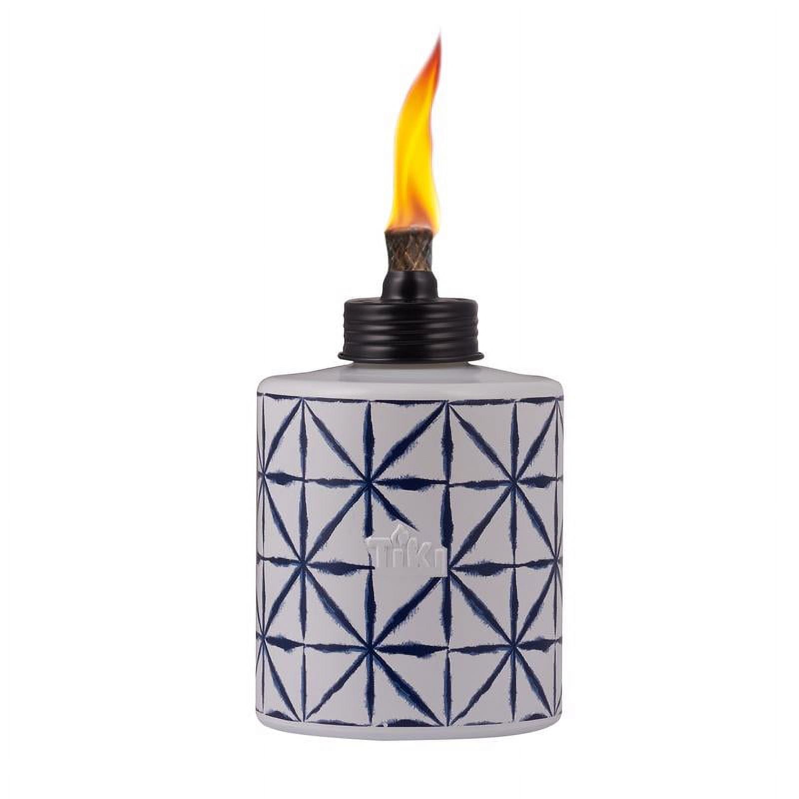 Tiki 1120101 Tabletop Torch, Glass