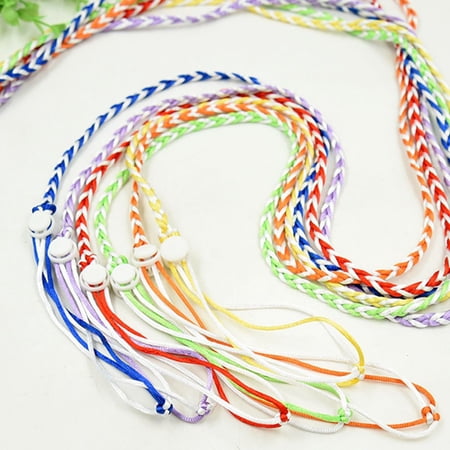 1 pcs Random Color Nylon Adjustable Pet Lead Walking Rat Hamster Leash Pet Supplies Mouse Collar Rope Hamster Harness 2.0M NO BELL