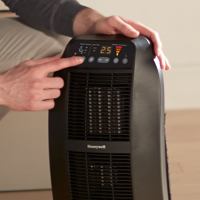 Honeywell Heat-Genius Ceramic Space Heater, HCE845B, Black - Walmart.com