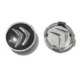 thumbnail image 3 of Xs 4pcs/set 60mm Car Wheel Center Hub Caps For Citroen Size: Black, 3 of 5