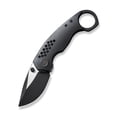 thumbnail image 3 of WE KNIVES Envisage Frame Lock 22013-2 Black Titanium CPM-20CV Steel Pocket Knife  Cuchillo, 3 of 4