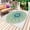 MediumSeaGreen, variant on Green Botanical Circle Outdoor Rug 5x7 Ft - Reversible Patio Rug Outdoor Camping Rugs, Abstract Art Vintage Washable Indoor Outdoor Area Rugs, Non-Slip Outdoor Carpet Runner for Deck/Porch