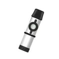 thumbnail image 4 of Kazoo de metal con 5 membranas adicionales, cómodo de llevar para de la música con cubierta de silicona con cordón, compañero para Plata Hugo instrumentos kazoo, 4 of 6