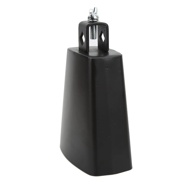 Metal Hand Percussion Cowbell, Unique Multipurpose Easy To Install Beautiful Metal Cow Bell Noise Maker For Drum Set 4 Inch / 10.2cm,5 Inch / 12.7cm