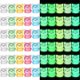 thumbnail image 2 of 60 Pcs Luminous Miniature Cat Figurines Resin Cute Small Cat Figures Glow in the Dark Mini Resin Animals Cat, 2 of 5