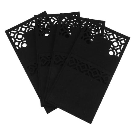 EXHUMKY Non-Woven Cutlery Bags for Home and Restaurant Tableware Storage, Flatware Holder, Kitchen Organizer