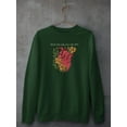 thumbnail image 3 of Dream With Your Eyes Wide Open Sweatshirt Women -Image by Shutterstock, Female Small, 3 of 4