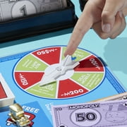 Monopoly Free Parking Jackpot EXPANSION, Add to Classic Monopoly Game for Kids Ages 8 and up, 40 Mins