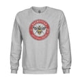 thumbnail image 2 of Men's 1863FC  Heather Gray Brentford FC Color Badge Pullover Sweatshirt, 2 of 3