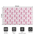 thumbnail image 5 of Pink Breast Cancer and Pioneer Flower Door Rugs,Washable Non Slip Door Mats Indoor,Decorative Door Mats,Entry Mat Indoor for Entrance,Bedroom,Kitchen,Bathroom,17"x30", 5 of 6