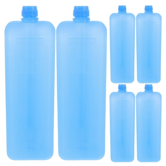 YUYUETIME 6Pcs Reusable Ice Packs for Lunch Box Sleek Design and Cooling 18.9X5.9X4.2in